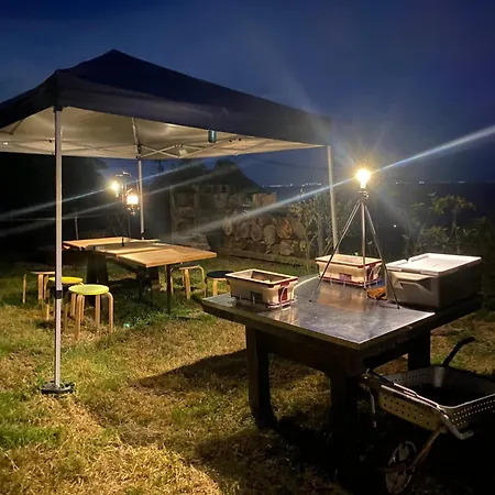Log Kama Ka-Ma 海を眺めるログハウスで薪サウナにbbqの一棟貸し Awaji Exterior foto